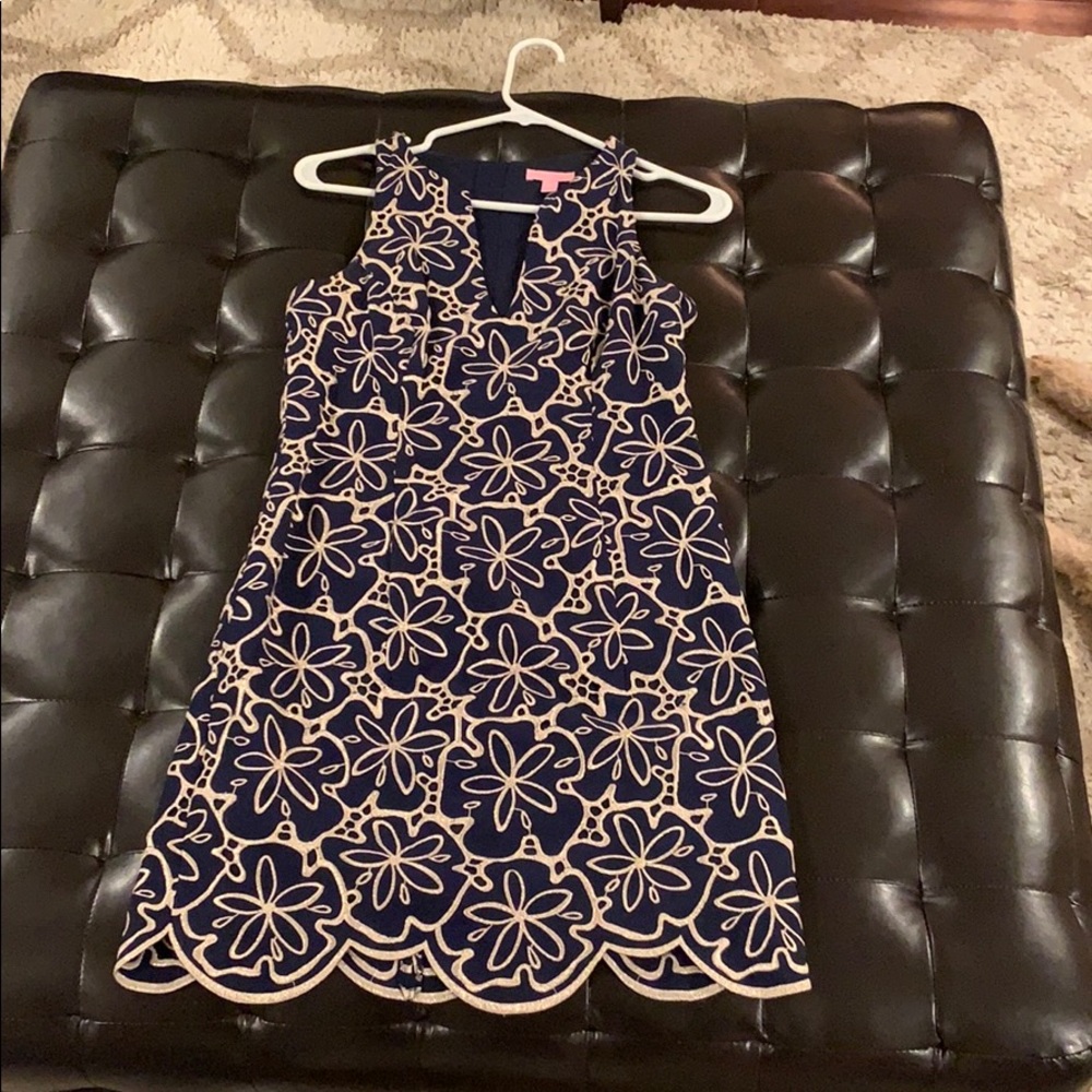 Augusta shift dress